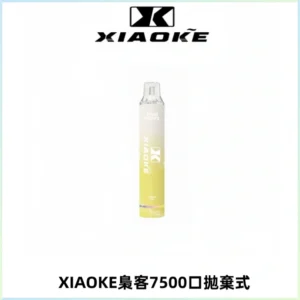 XIAOKE梟客7500Puffs跑馬燈拋棄式電子煙 可發光一次性